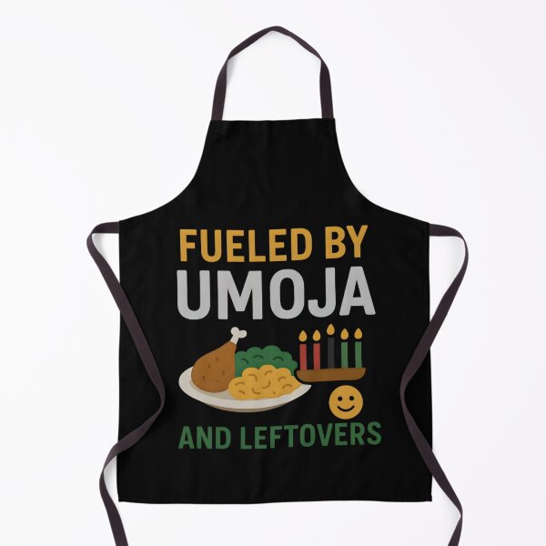 Item preview, Fueled by Umoja and Leftovers – Funny Kwanzaa Unity Design designed and sold by SidTastic .