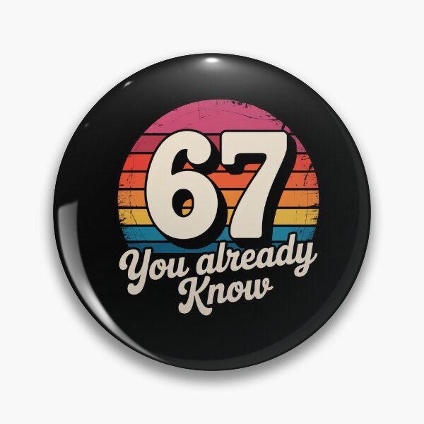 Item preview, 6 7 Six Seven Number  designed and sold by NewIdeasSArt.