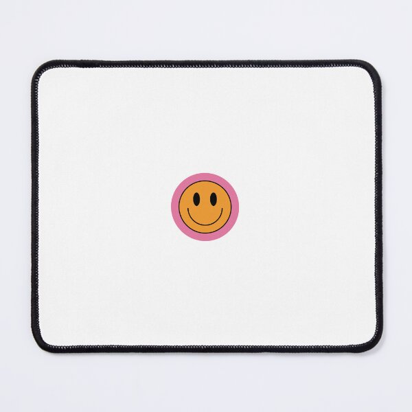 Item preview, Retro Pink and Orange Smiley Face designed and sold by varshitha2024.