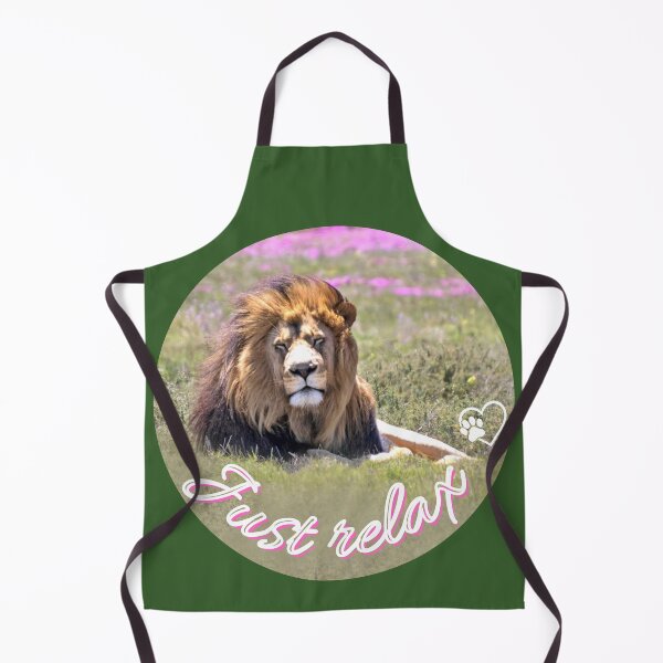 Item preview, Just relax – Relaxed lion in South Africa | Strength & serenity in nature designed and sold by Katja LebenFreude.