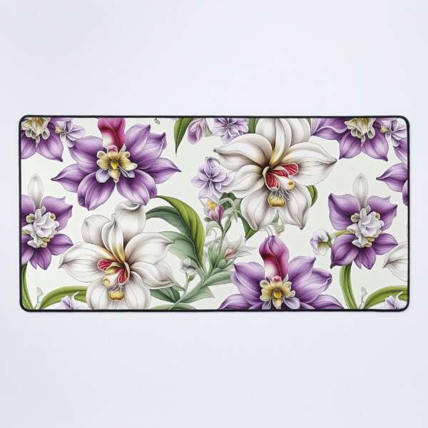 Item preview, Paradise Tropical Orchid Pattern designed and sold by LanaGustavsson.