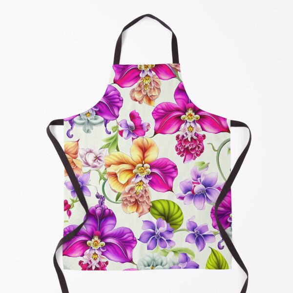 Item preview, Paradise Tropical Orchid Pattern designed and sold by LanaGustavsson.