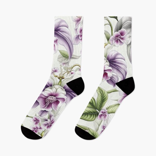 Item preview, Paradise Tropical Orchid Pattern designed and sold by LanaGustavsson.