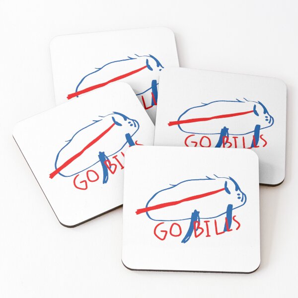 Item preview, Drawing Go Bills T-Shirt designed and sold by WarrenyButlin.