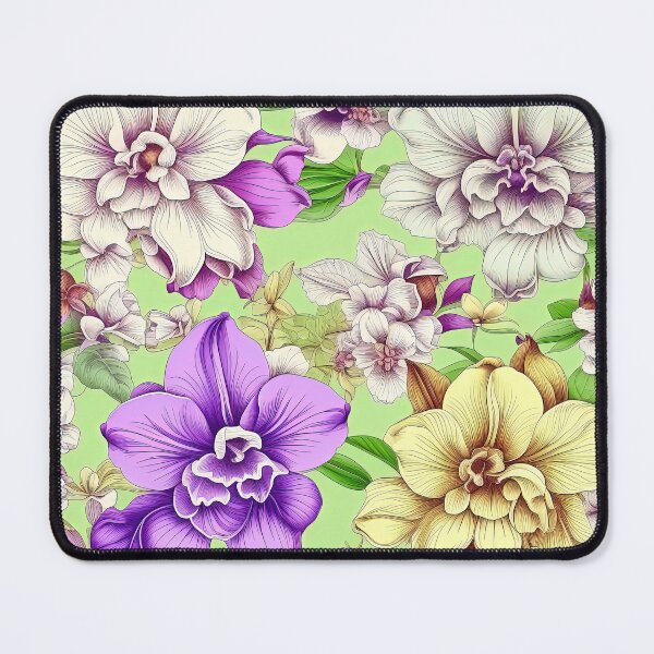 Item preview, Paradise Tropical Orchid Pattern designed and sold by LanaGustavsson.