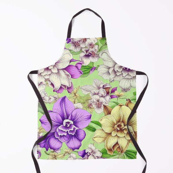 Item preview, Paradise Tropical Orchid Pattern designed and sold by LanaGustavsson.