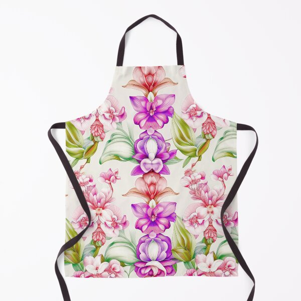 Item preview, Paradise Tropical Orchid Pattern designed and sold by LanaGustavsson.