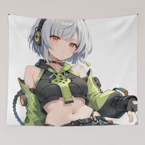 Item preview, Anby Demara Zenless Zone Zero Anime Girl Stylish Sitting Pose designed and sold by Raslbazola.