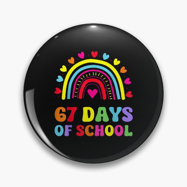 Item preview, Cute 67 Days Of School Rainbow 100Th Day Of School Boy Girls designed and sold by merlinnears.
