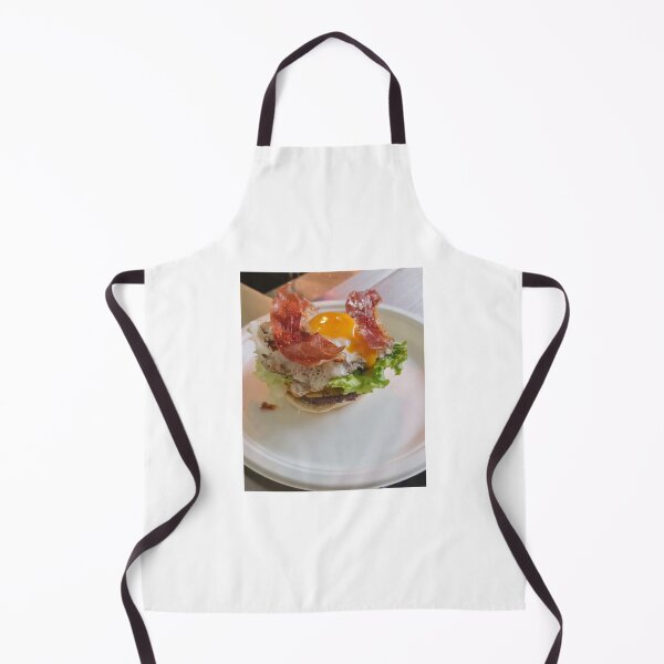 Item preview, Gourmet Burger with Sunny Egg and Crispy Prosciutto designed and sold by ZugzwangArt1.