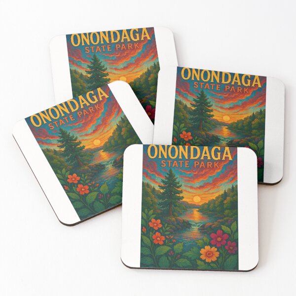 Item preview, Onondaga State Park at Sunset, Missouri designed and sold by Places On Earth.