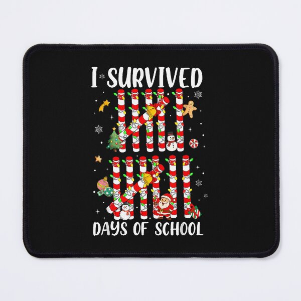 Item preview, I Survived 67 Days Of School Xmas Candy Cane Tally Boy Girl designed and sold by merlinnears.