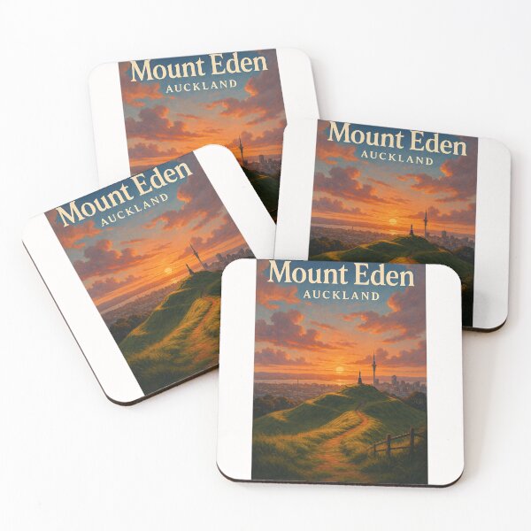 Item preview, Mount Eden Summit at Sunset, Auckland, New Zealand designed and sold by Places On Earth.