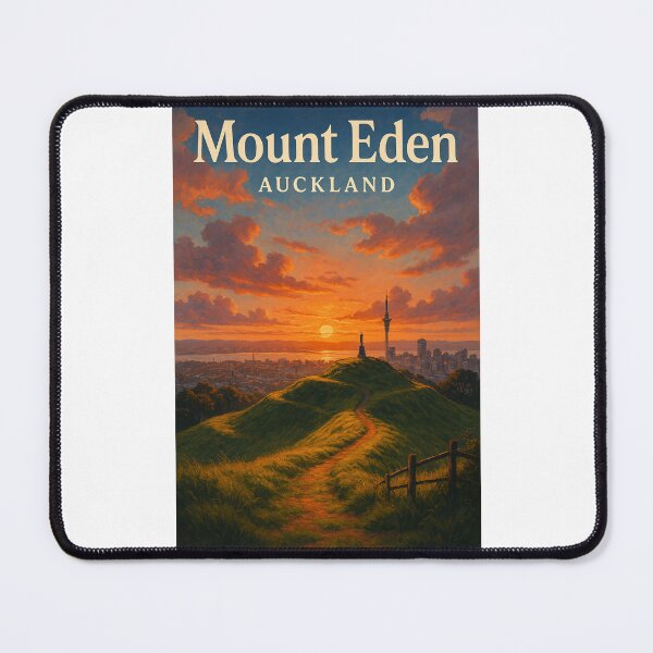 Item preview, Mount Eden Summit at Sunset, Auckland, New Zealand designed and sold by Places On Earth.