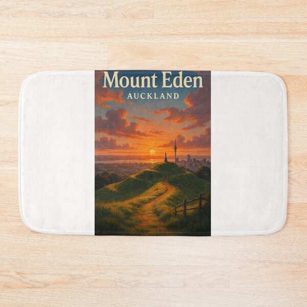 Item preview, Mount Eden Summit at Sunset, Auckland, New Zealand designed and sold by Places On Earth.