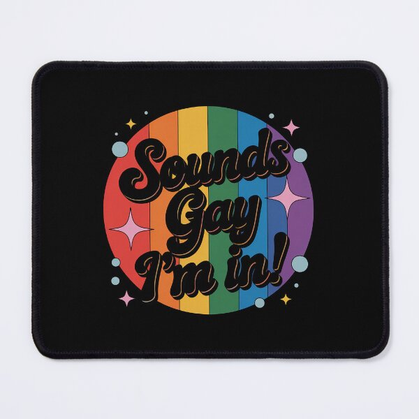 Item preview, Gay Pride Sounds Gay Lgbtq Rainbow designed and sold by JonGogue.