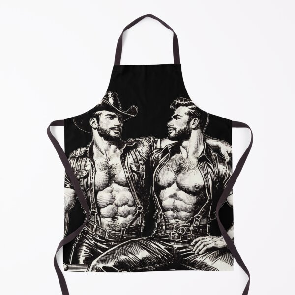 Item preview, Vintage Gay Texas Leather Cowboys Gay Pride Sketch Graphic Design designed and sold by ItsAKinkThing.