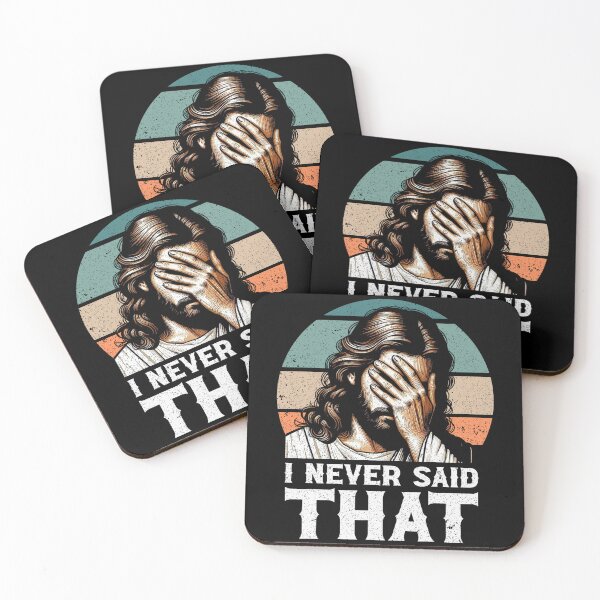 Item preview, I Never Said That Jesus Meme Funny Christian God Religious T-Shirt designed and sold by BeaceHowell.