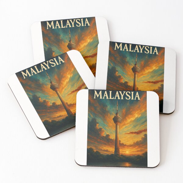 Item preview, KL Tower in Evening Glow, Kuala Lumpur, Malaysia designed and sold by Places On Earth.