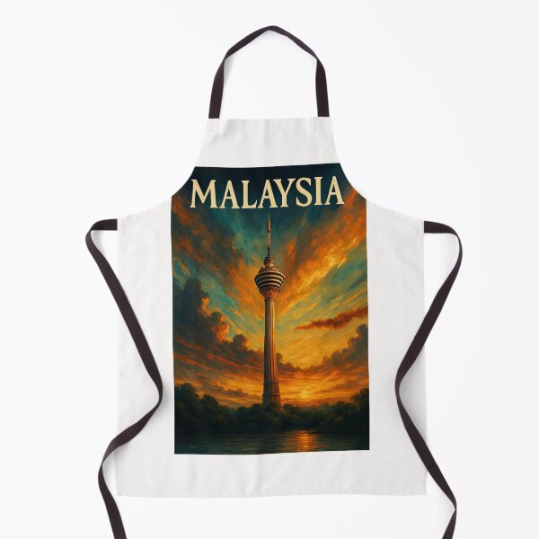 Item preview, KL Tower in Evening Glow, Kuala Lumpur, Malaysia designed and sold by Places On Earth.
