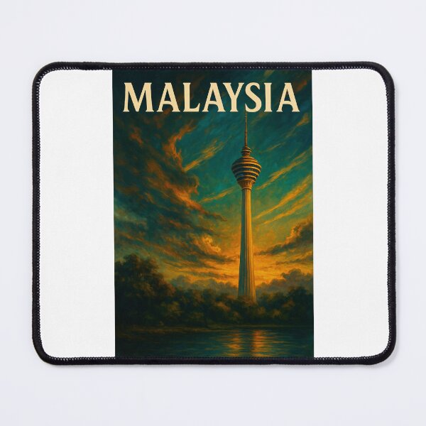 Item preview, Twilight Skies Behind KL Tower, Kuala Lumpur designed and sold by Places On Earth.