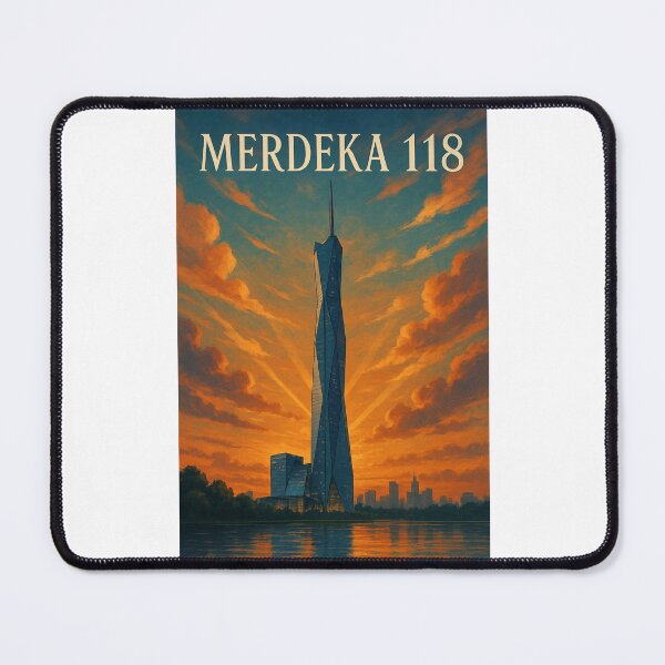 Item preview, Merdeka 118 Tower at Sunset, Kuala Lumpur designed and sold by Places On Earth.
