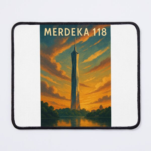 Item preview, Merdeka 118 Tower with Twilight Sky, Kuala Lumpur designed and sold by Places On Earth.