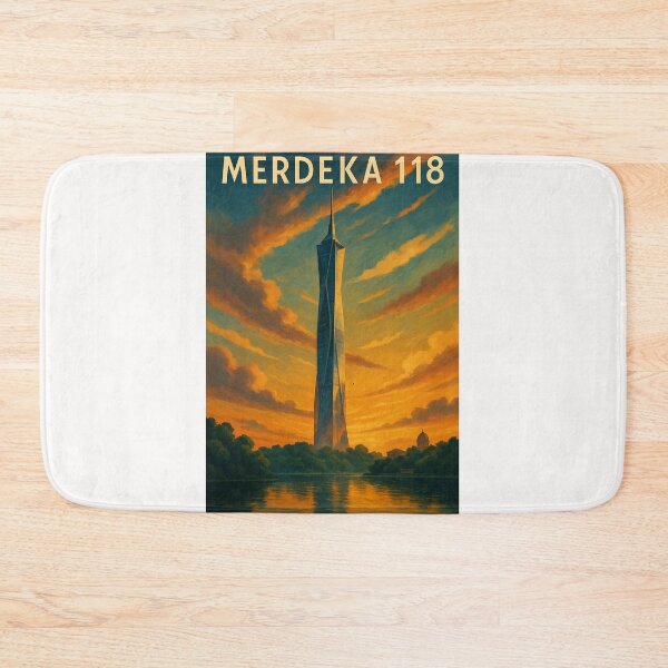 Item preview, Merdeka 118 Tower with Twilight Sky, Kuala Lumpur designed and sold by Places On Earth.