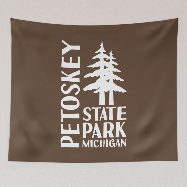 Item preview, Petoskey State Park Michigan Pines W designed and sold by bivenart.