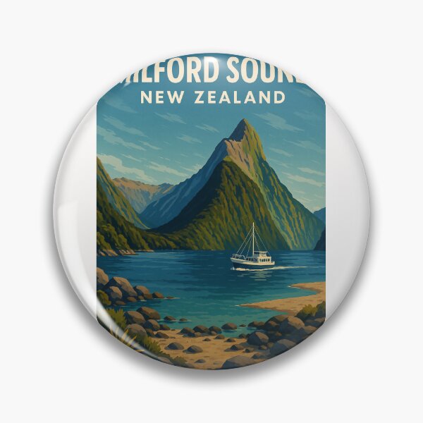 Item preview, Milford Sound Boat Journey, Fiordland, New Zealand designed and sold by Places On Earth.