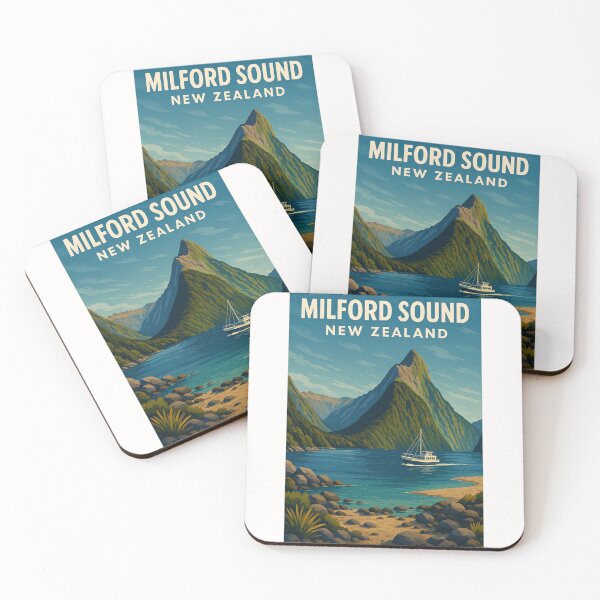 Item preview, Milford Sound Boat Journey, Fiordland, New Zealand designed and sold by Places On Earth.