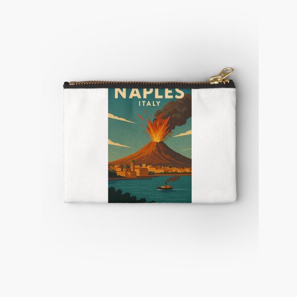 Item preview, Mount Vesuvius Erupting over Naples, Italy designed and sold by Places On Earth.