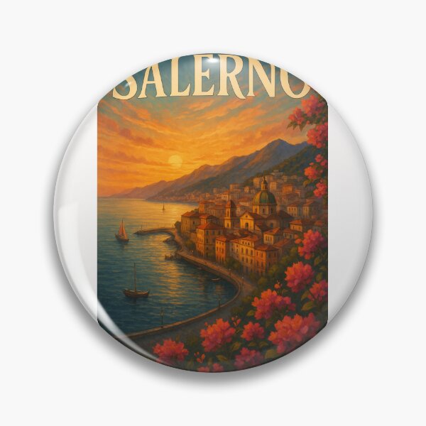 Item preview, Salerno Coastal Sunset, Amalfi Region, Italy designed and sold by Places On Earth.