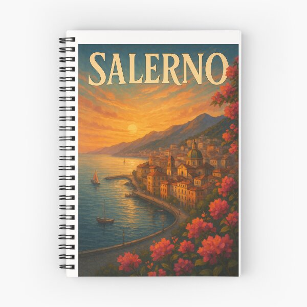 Item preview, Salerno Coastal Sunset, Amalfi Region, Italy designed and sold by Places On Earth.