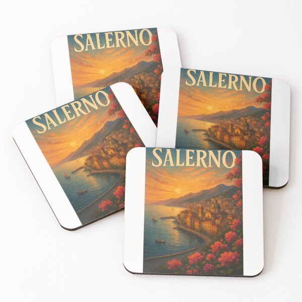 Item preview, Salerno Coastal Sunset, Amalfi Region, Italy designed and sold by Places On Earth.