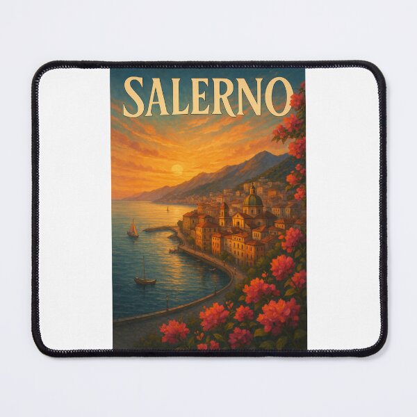 Item preview, Salerno Coastal Sunset, Amalfi Region, Italy designed and sold by Places On Earth.