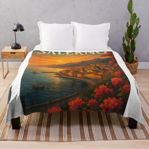 Item preview, Salerno Coastal Sunset, Amalfi Region, Italy designed and sold by Places On Earth.