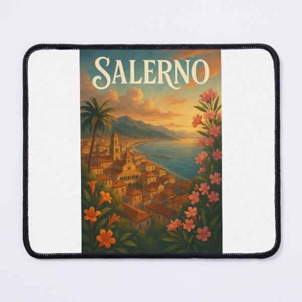 Item preview, Salerno Waterfront and Duomo, Campania Coastline designed and sold by Places On Earth.