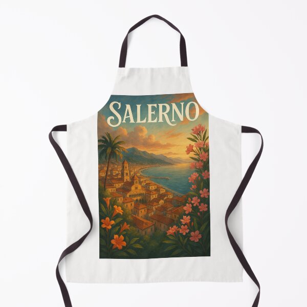 Item preview, Salerno Waterfront and Duomo, Campania Coastline designed and sold by Places On Earth.