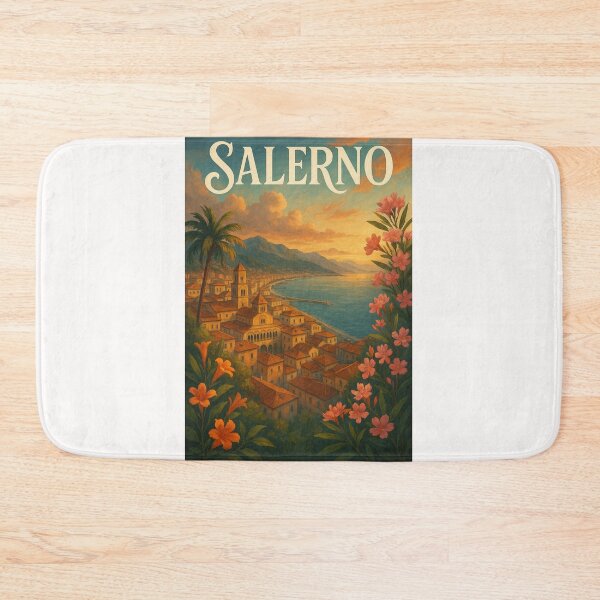 Item preview, Salerno Waterfront and Duomo, Campania Coastline designed and sold by Places On Earth.
