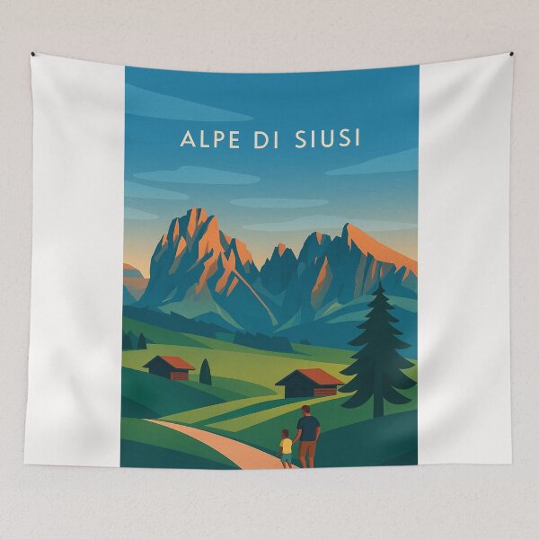 Item preview, Alpe di Siusi Mountain View, Dolomites, Italy designed and sold by Places On Earth.