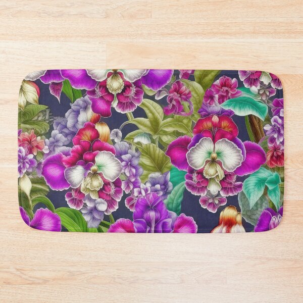 Item preview, Paradise Tropical Orchid Pattern designed and sold by LanaGustavsson.