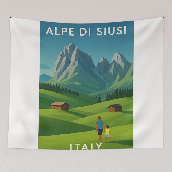 Item preview, Alpe di Siusi Meadow Walk, South Tyrol designed and sold by Places On Earth.