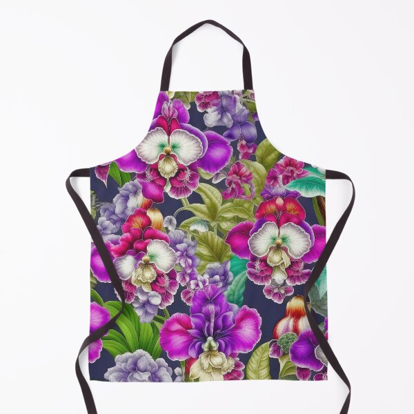 Item preview, Paradise Tropical Orchid Pattern designed and sold by LanaGustavsson.