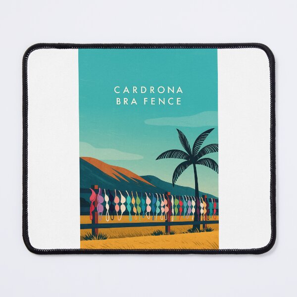 Item preview, Cardrona Bra Fence with Palm Tree, Otago Hills designed and sold by Places On Earth.