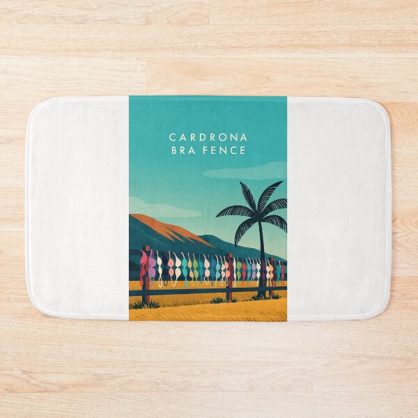 Item preview, Cardrona Bra Fence with Palm Tree, Otago Hills designed and sold by Places On Earth.