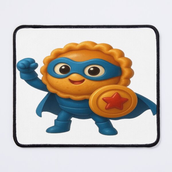 Item preview, Captain Tartlet - The League of Super Cakes designed and sold by ReineDingo.