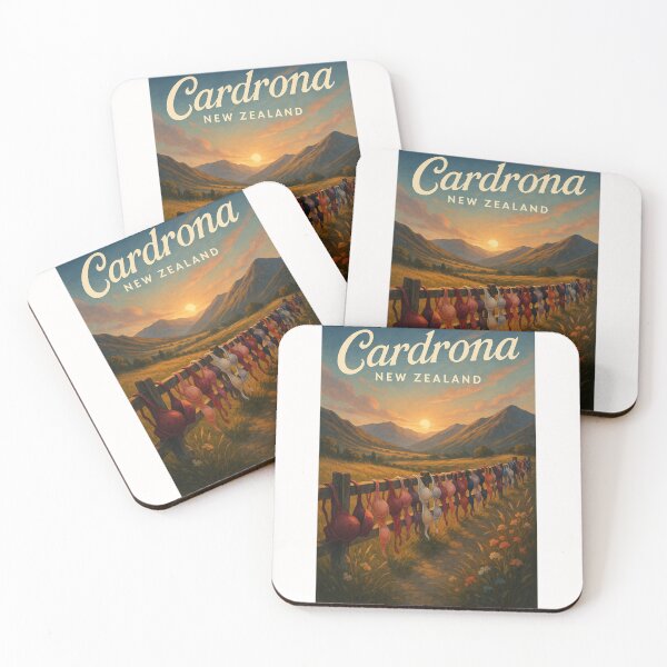 Item preview, Sunset at Cardrona Bra Fence, New Zealand designed and sold by Places On Earth.