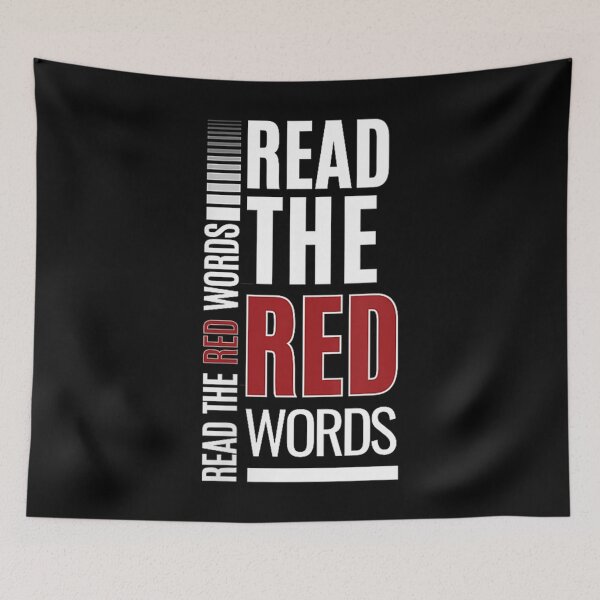Item preview, Read The Red Words designed and sold by Shelyapinglasha.