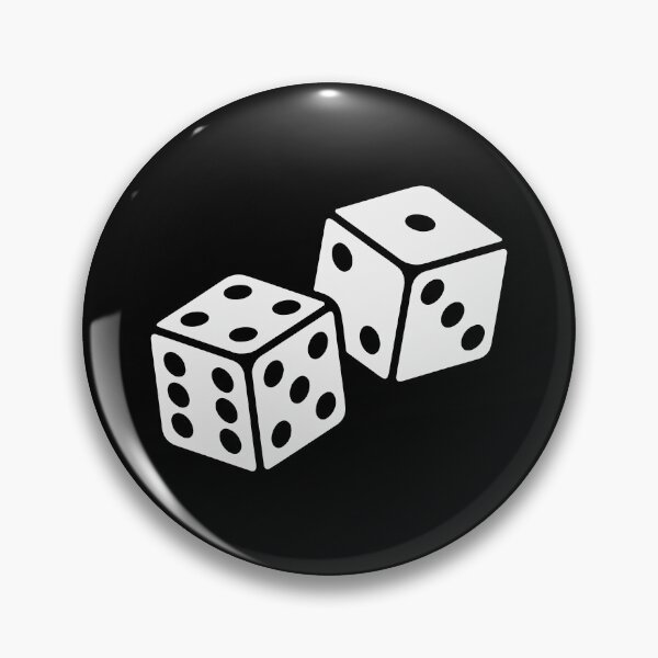 Item preview, Casino Dices, DnD Lucky Dice designed and sold by GoldenSunsetBloom.